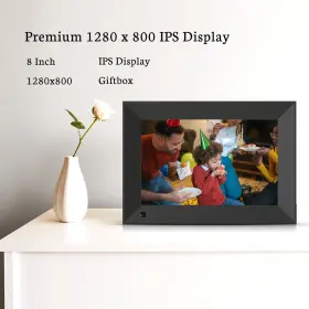 Bsimb 691195444498 8 Inch 32gb Smart Wifi Digital Picture Frame With & #3