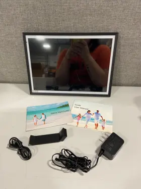 Bs-w09a-wa Bsimb Vision 9 Smart Wifi Inch Digital Picture Frame - Pearl White