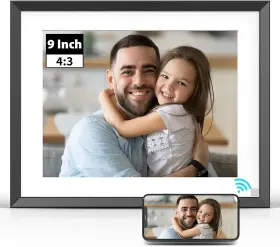 Bs-w09n-ba Bsimb 32gb 9 Inch Wi-fi Digital Picture Frame Black