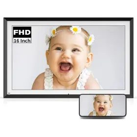 Bs-w16c-ba Bsimb 64gb 16 Inch Large Digital Photo Frame Wifi With 1920 X 1080