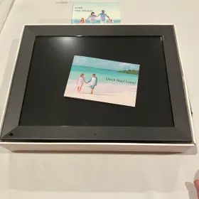 Bsimb Gnl2307-18-a1 Smart Digital Picture Frame Wi-fi Photo High Def 12 Inch X9 Vision 10 Nob