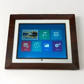 M0920192501558 Bsimb Digital Photo Frame Touchscreen Usb - M09 11x9 Sn Wooden Design