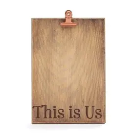 175176 Burton And Natural Wood Love You More Frame With Metal This Is Us
