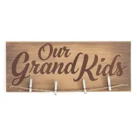 9731838 Burton Natural Wood Clip Photo Holder - A Few Of My Favorite Things Or Our Grandkids