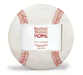 975228 Burton Baseball Shaped Picture Frame