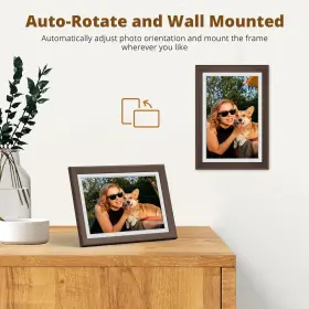 Sd20141030202 Bwjbsw Touch Digital Picture Frame Wifi 10 Inch Ips Screen Photo D