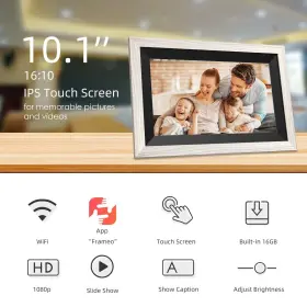 Cambase 786895663840 Jmpow Digital Photo Frame Wifi 10.1 Inch Hd Ips Touch Screen Smart Picture Fr #2