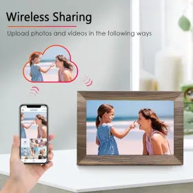 Canupdog 313049458443 Digital Picture Frame 10.1 Inch Wifi Smart 16gb Touch Screen Wall Mountable #3
