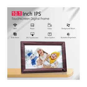 Canupdog 757611477126 Digital Photo Frame Ips Touch Screen Picture 16gb Sto #2