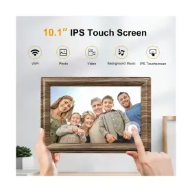 Canupdog 757611591204 Wifi Digital Picture Frame 10.1 Inch Smart Photo With 16gb Sto #2