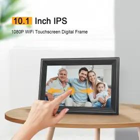Zxs-006 Canupdog 10.1 Inch Smart Digital Picture Frame Wi-fi Cloud Hd 1280x800 Ips