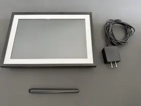 X004lfw225 Canvas 10.1 Inch Digital Photo Frame Stuck On Black Screen