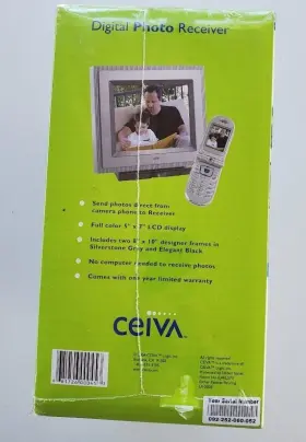 Ceiva 681726000453 New Factory Sealed Digital Photo Receiver #3