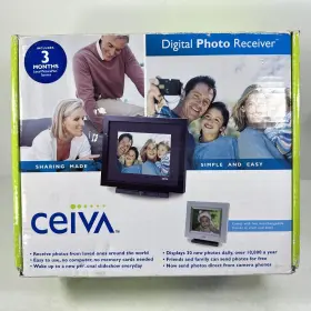 Ceiva 681726000521 3 Digital Photo Receiver Electric Slide Display Photography Family Photos
