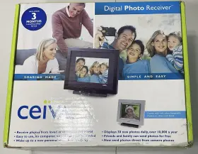 Lf-3000 Ceiva 3 Digital Photo Receiver Frame Vintage Wifi Sharing Display