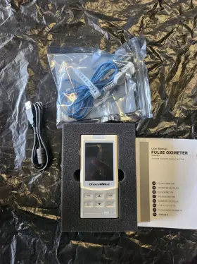 Md300m-v Choicemmed Handheld Pulse Oximeter Screen Opened Box #3