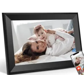 Cr-1011 Churui Uhale Digital Picture Frame 10.1 Inch Ips Touch Screen Photo Black
