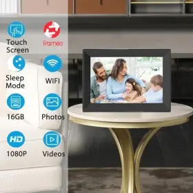 Cr-1012 Churui Frameo Digital Frame Wifi Smart Picture Frames 10.1 Inch Milk Gray #3