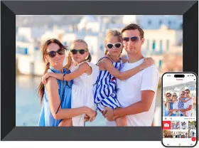 Ciowain 313099858828 Frameo Digital Picture Frame 10.1 Inch Smart Wifi Photo Electron