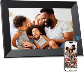 Ciowain 744759910639 10-inch Wifi Digital Picture Frame 1280x800 Hd Ips Touch Screen