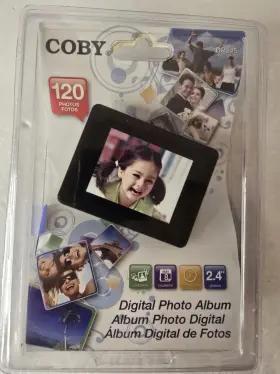 Dp245 Coby Brand New Digital Photo Album 2.4 Inch Lcd Screen
