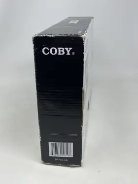 Dp710-1g Coby Nib New 7 Inch Widescreen Digital Photo Frame Remote 1gb Built In Memory Sound #3