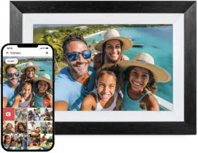 Continuus 811635024145 Continu.us 10.1 Inch Wifi Digital Picture Frame Lcd Touch Screen 32gb Stora