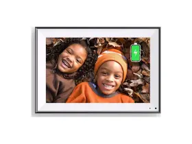 Cd-3x341f2 Cozyla 10.1 Inch Wxga Wi-fi Rechargeable Touchscreen Digital Picture Frame - Black