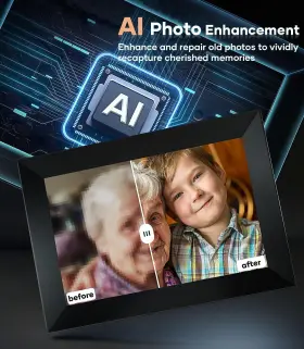 Cozyla Frame 741365530145 Digital Picture Wifi Free Unlimited Storage Ai-powered Send Pict #3