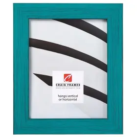 B9280709 Craig Frames Jasper Picture Frame 7 X 9 Inch Country French Teal