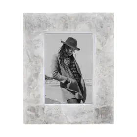 Pf-394 Cruisers Cach Cruiser S Natural Quartz Picture Frame Photo 5 Inch X 7 White #2