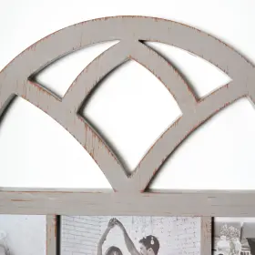 384735web Crystal Art Gallery Natural Distressed Arched Window Pane Wall Hangingdecorativephotocollage Picture #2