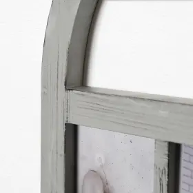 384736web Crystal Art Gallery Rustic Arch Window Photo Collage Frame - Gray Distressed 31.5 Inch X 18 Home #3