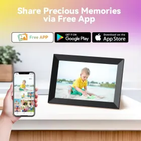 Dasfiwo 445031074003 10.1 Inch Wifi Digital Picture Frame 1280x800 Hd Ips Touch Screen Cloud Smart P #3