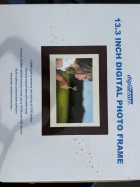 Dpf-1331 Digiframe 13.3 Inch Digital Tft Lcd Phone Frame With 128mb Built-in Memory