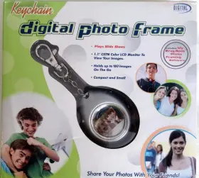 12498 Digital Concepts Sakar International Photo Frame Key Chain Keychain Pictures Brag Book Software