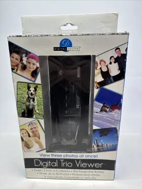 Digital Decor 884118017781 Trio Viewer 1.5ftft Lcd By