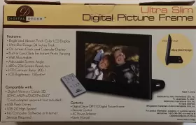 Dpf710 Digital Decor 884118058562 Ultra Slim Picture Frame 7ft With Remote Brand New In Box #2