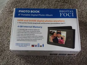 Pbk-080 Digital Foci Photo Book 8 Inch Portable Album -