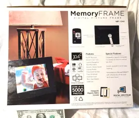 Mf-1041 Digital Spectrum 810258010849 Solutions Memory Frame Picture 9x12 Model #3