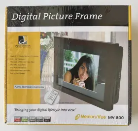 Mv-800 Digital Spectrum 893463001024 Memory Vue 8 Inch Picture Frame 640x480 Resolution