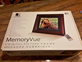 Mv-800 Digital Spectrum - Memoryvue 8 Inch Picture Photo Frame Plus