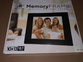 Mf-1201 Digital Spectrum U-50129 Memoryframe Picture Frame With Remote Control New In Box Open