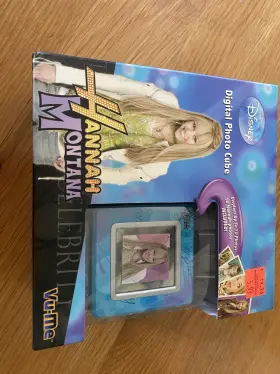 30010 Disney New Vintage Hannah Montana Digital Photo Cube Blue Vu-me