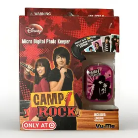 30035 Disney Camp Rock Micro Digital Photo Keeper Displays Up To 100 Photos New