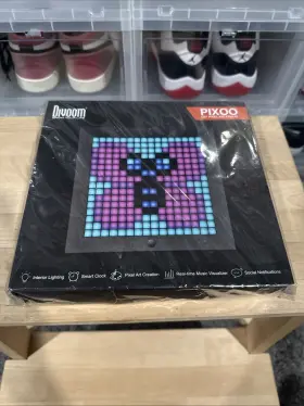 Divoom 313056437479 Pixoo Pixel Art Digital Picture Frame With 16x16 Led Display App Control Nib