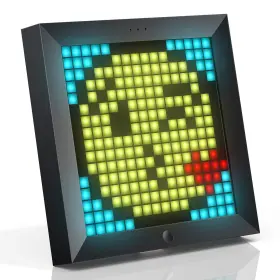 Divoom 722777894063 Pixoo - Pixel Art Digital Picture Frame With 16x16 Led Display App Con