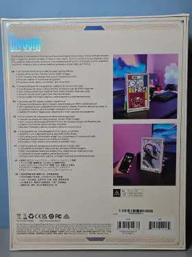 Frame-10.1 Divoom 840500109069 Times Inch Digital Picture Frame Transparent 64gb - White Sealed