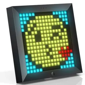 A81pixoo Divoom Pixoo - Pixel Art Digital Picture Frame With 16x16 Led Display App
