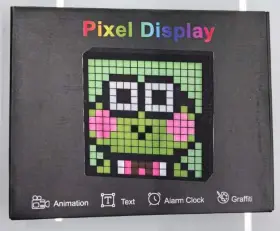 X002wmmhd3 Diyoyotm Pixel Art Digital Picture Frame Led Scroll Programmable With App Contr